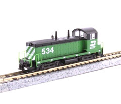 Kato ~ N Scale ~ EMD NW2 Switcher ~ Burlington Northern #543 ~ DC ~ 176-4378