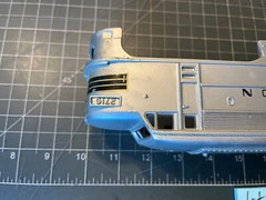 KMT Kusan Auburn Train 2716 ALCO DIESEL LOCOMOTIVE BURLINGTON SHELL PART LOT H
