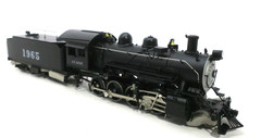 3rd Rail Sunset Models Brass Santa Fe 1950 Class Consolidation 2-8-0 #1965 3Rail