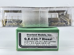 HO Scale Overland Models OMI 1970 Brass GE C30-7 Diesel Locomotive BRAND NEW