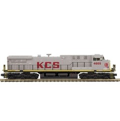 MTH Premier 20-21738-1 KANSAS CITY SOUTHERN KCS AC4400cw FLAG #4605 PS3 O-Scale
