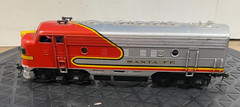 Revell Ho Santa Fe Diesel Locomotive Engine No Windows Added Weight