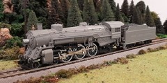 * 1/87 HO * Mehano RSO * New York Central 4-6-2 The Mercury Loco #6515 * T006 *