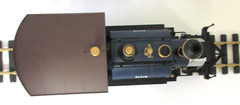 ARISTO CRAFT 21003C B & O ROGERS 2-4-2 LOCO & SOUND TENDER
