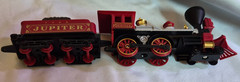 Vintage Jupiter No. 60 Steam Locomotive & Coal Tender Train Set 651-653
