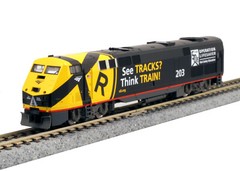 GE P42 Amtrak “Operation Lifesaver” #203 DCC Ready KATO 176-6039 N Scale