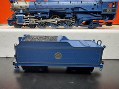Lionel 6-21787 TMCC Jersey Central CNJ Blue Comet steam passenger set EX
