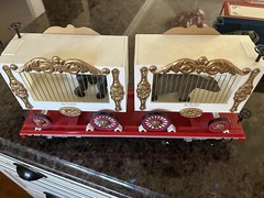 BACHMANN G SCALE EMMETT KELLY Jr CIRCUS STEAM LOCOMOTIVE +TENDER ANIMALS CABOOSE