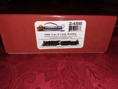 Broadway Limited Imports PRR I1sa 2-10-0 2488, Long tender HO scale Paragon 2