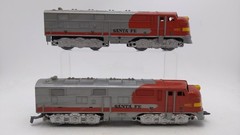 Marx 1095 Vintage O Santa Fe AA Diesel Locomotives