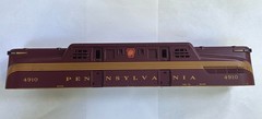 MTH O Scale 4910 GG-1 Shell Pennsylvania Diecast In Tuscan