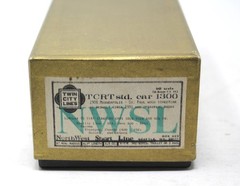 NWSL – Brass – Twin City Rapid Transit Standard Car #1300 – 1908 Wood Car