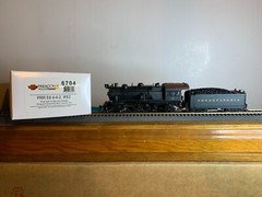 B.L.I. #6704 P.R.R. E-6 4-4-2 Steam Loco #92 w/DCC & Sound H.O. 1:87