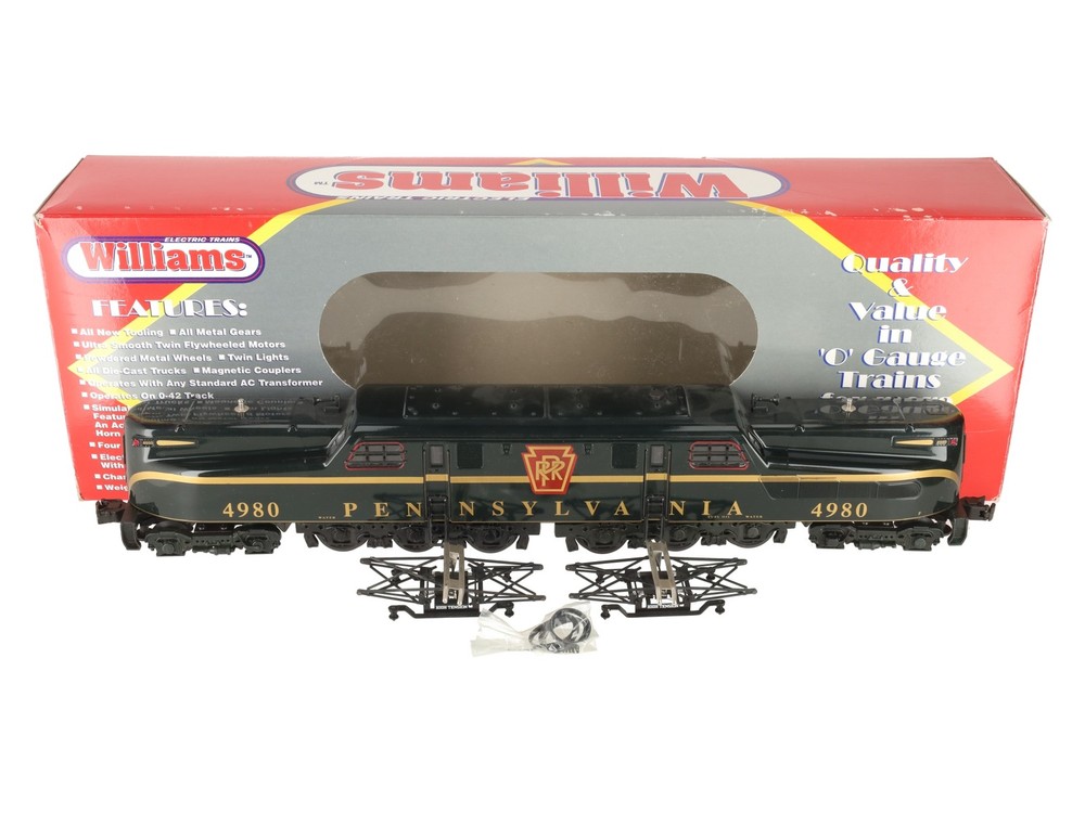 Williams 74410 O Pennsylvania GG-1 Electric Locomotive with Horn #4980 LN/Box