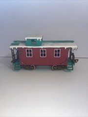 🎄New Bright Express Holiday Train Christmas Caboose Car
