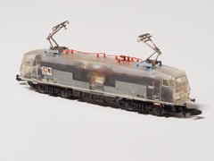 8853 Märklin Spur Z Scale Pressepräsent Sonderlok Transparent Top BR 120