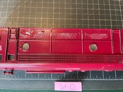 MTH Weaver Williams Train F3 Diesel Locomotive CUSTOMIZED SHELL PART LOT O
