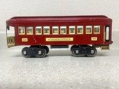 Lionel #337 Pullman & #338 Observation Cars Standard Gauge – Red