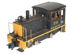 LGB 2063 G Denver and Rio Grande Western 0-4-0 Diesel Switcher #50