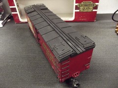 Delton Locomotive Works 4258 Strohs Brewery Beer Reefer Boxcar G Scale