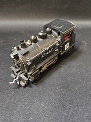 Vintage Life-Like A.T. & S.F. HO Scale Pusher Engine Locomotive Black & Red
