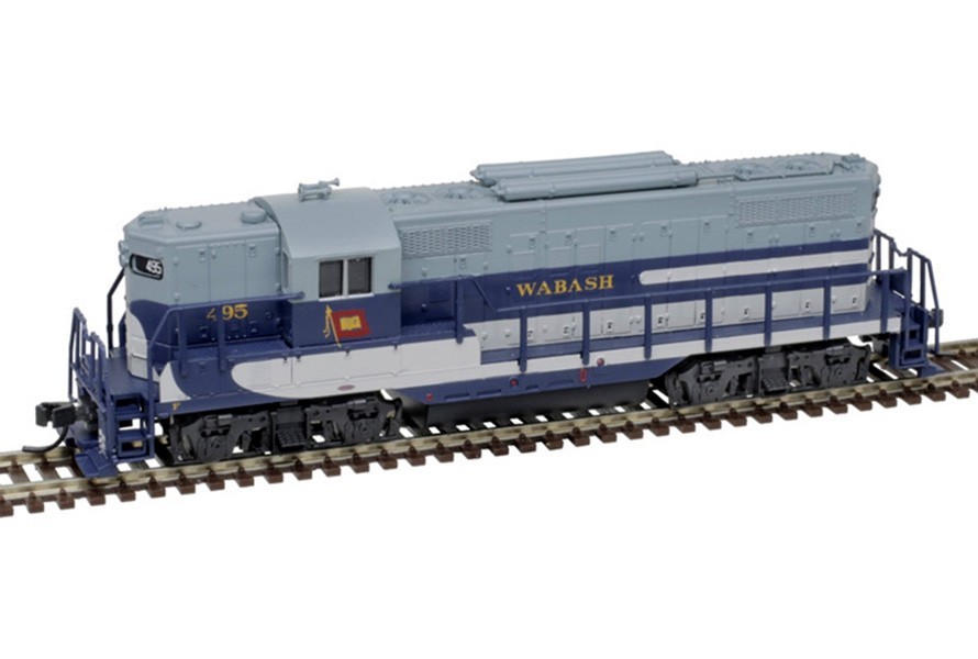Wahash GP-9TT Diesel Locomotive Cab #495 DCC/Sound Ready Atlas 40005355 N Scale