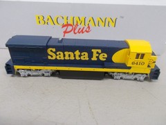 BACHMANN PLUS~ SANTA FE B23-7 LOCOMOTIVE # 6410 ~RUNS GOOD~HO SCALE