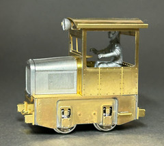 On30/Oe Scale Aru-Model Ashio Ford Locomotive & 2 Open Wagons Set of 2 Kits 0e
