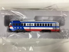 Bowser #129230HO scale “Phily” PCC KC body trolley with DCC /Sound Rd.# 2288