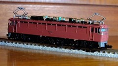 Micro Ace A3701 N gauge JR EF80-5 electric locomotive in JR Red livery