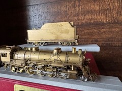 Key Imports HO Scale Brass Nickel Plate Road H-6A 2-8-2 Mikado #586