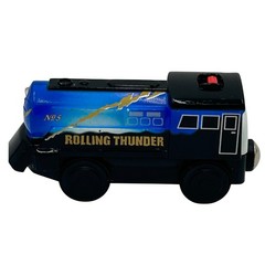 Lionel Rolling Thunder No 5 Wooden Railway Battery Engine Learning Curve 1998