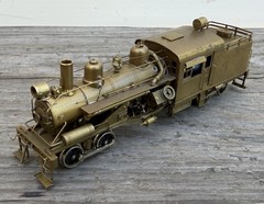Vintage United HO Brass Pacific Fast Mail Two Truck Heisler Locomotive