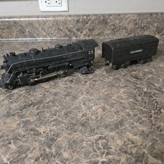 LIONEL Pre-WAR 1664 DIECAST STEAM LOCO W/Lionel 1689W Lionel Lines Tender