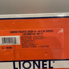 Lionel UP Dash 9-44 CW Diesel Locomotive TMCC 6-18286 NEW
