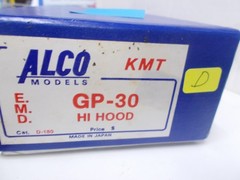 ALCO # D-180 ~ BRASS ~ GP-30 HI HOOD LOCOMOTIVE ~ RUNS GOOD ~ HO SCALE ~LOT D