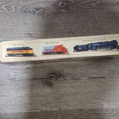 Vtg Bachmann HO Burlington Northern Diesel Locomotive Analog 5491 Green