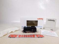 Märklin H0 AC 3000 Steam Locomotive Tender 89 006 DB Nem Very Good +Box #EJ643-1