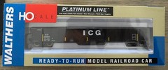 Walthers 53′ Thrall gondola Illinois Central Gulf #246685 HO Scale OOP