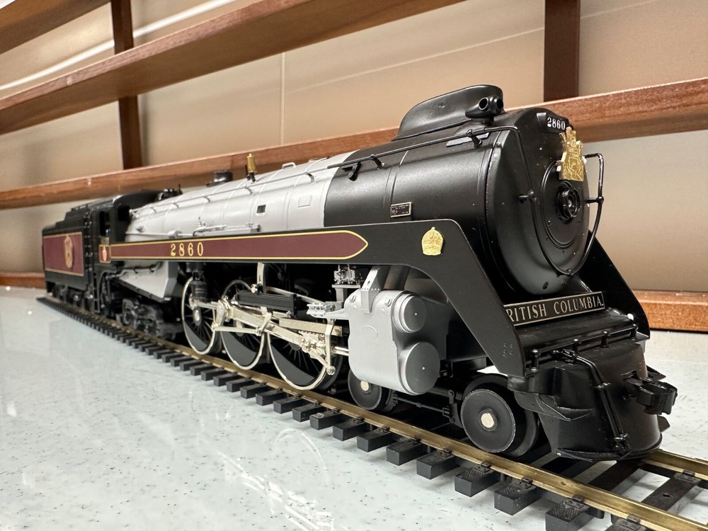 Weaver Canadian Pacific Royal Hudson 4-6-4 Steam Engine & Tender 3 Rail NEW