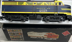 Aristocraft SANTA FE (Freight) FA1/FB1 Set #22027 BLUE/YELLOW G scale NICE!