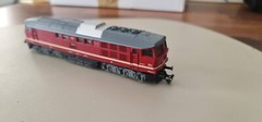 TILLIG TT 1:120 scale DIESEL locomotive used in great condition 130 007-8 DR