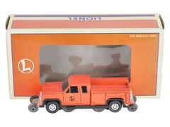 Lionel 6-52107 O Gauge LCCA Orange Motorized Pickup Truck LN/Box