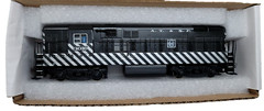 HO Bachmann Spectrum 64102 FM H16-44 AT&SF Zebra Baby Trainmaster #3016 (no box)