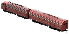 Z Marklin 88605 PRR F7 A/B both powered LEDs 5-poles PRR +CC (tested)MTL cplrs#1
