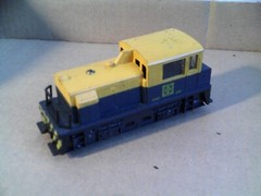 Vintage HO Scale RSO Atest Yugoslavia ATSF 332 GE Locomotive 4 1/2″ Long