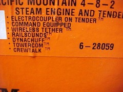 LIONEL 6-28059 ODYSSEY WESTERN PACIFIC MOUNTAIN 4-8-2 LOCOMOTIVE+TENDER O SCALE