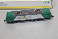 Minitrix 12573 Electric Locomotive Series 185 Rail4Chem DSS Track N OVP