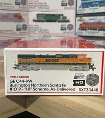 Scaletrains HO GE C44-9W Burlington Northern Santa Fe BNSF #1019 DCC&Sound NEW