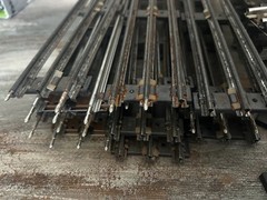 Lot of 26 pcs Postwar Lionel 3-Rail Train Track 12 Straight 13 Curved 1 Crossing